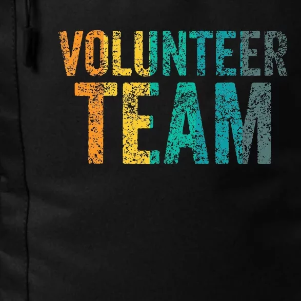 Volunteer Team Job Unpaid Volunteers Volunteering Daily Commute Backpack