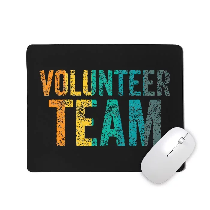 Volunteer Team Job Unpaid Volunteers Volunteering Mousepad