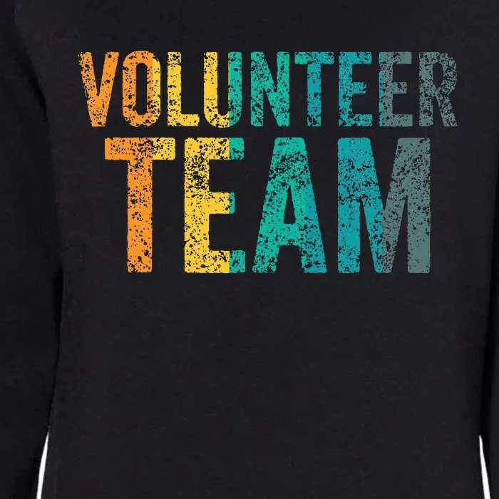 Volunteer Team Job Unpaid Volunteers Volunteering Womens California Wash Sweatshirt