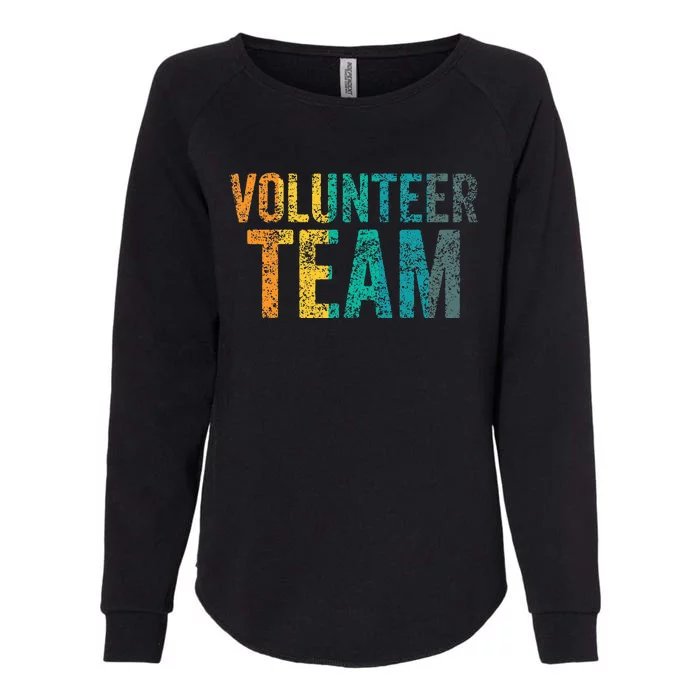 Volunteer Team Job Unpaid Volunteers Volunteering Womens California Wash Sweatshirt