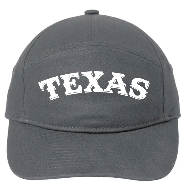 Vintage Texas Logo 7-Panel Snapback Hat