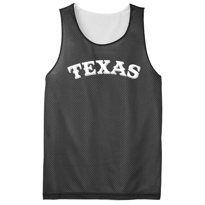 Vintage Texas Logo Mesh Reversible Basketball Jersey Tank