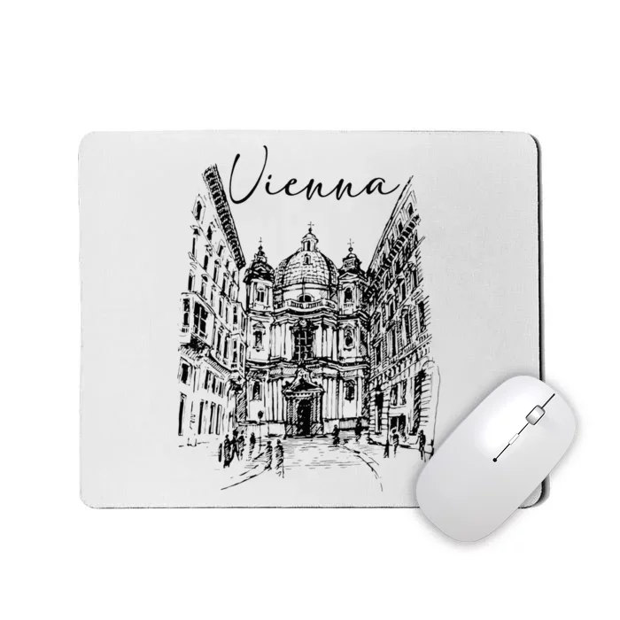 Vienna Traveling Lover Vienna Travel Austria Travel Vacation Mousepad