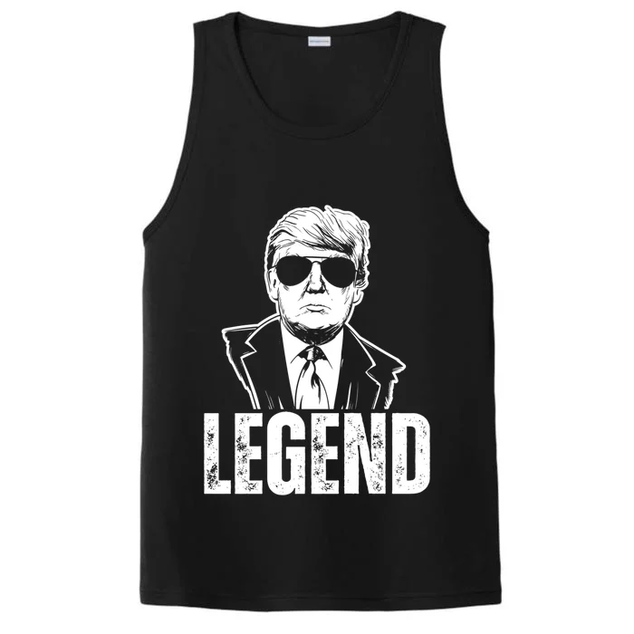 Vintage Trump Legend Save America 2024 Gift Performance Tank