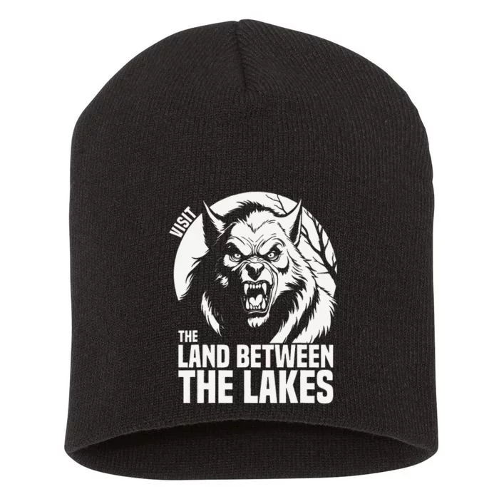 Visit The Land Between The Lakes Werewolf Short Acrylic Beanie