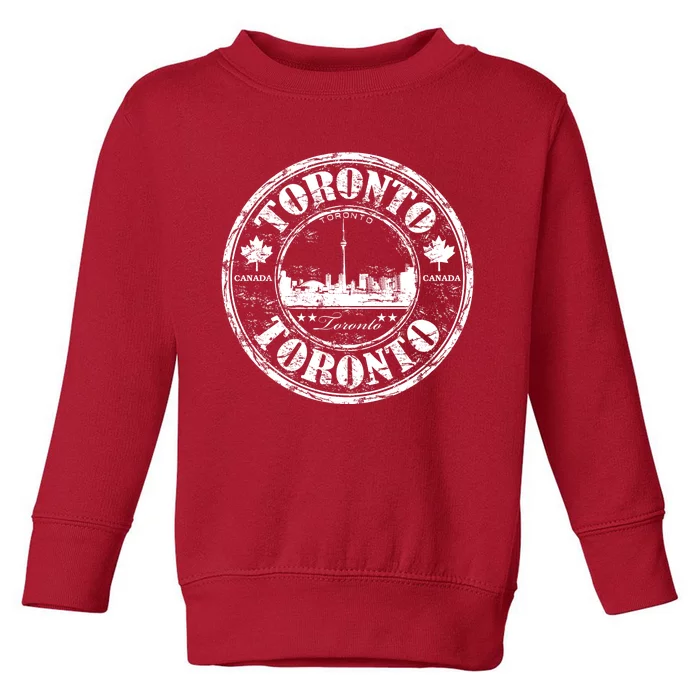 Vintage Toronto Logo Toddler Sweatshirt