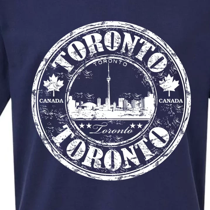 Vintage Toronto Logo Sueded Cloud Jersey T-Shirt