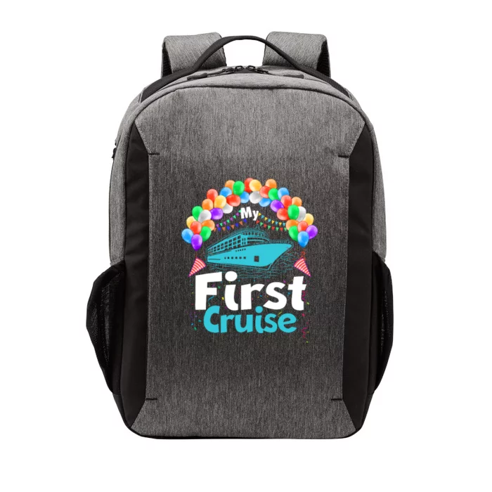 Vacation Time My First Crusie Vector Backpack