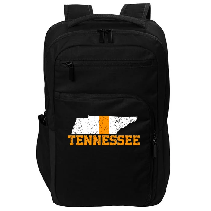 Vintage Tennessee Map Girls Boys Tennessee Impact Tech Backpack