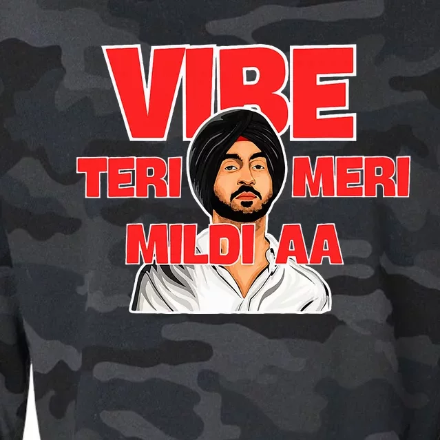 Vibe Teri Meri Mildi Aa Cropped Pullover Crew