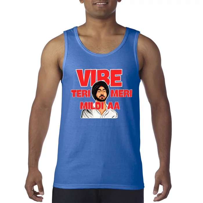 Vibe Teri Meri Mildi Aa Tank Top