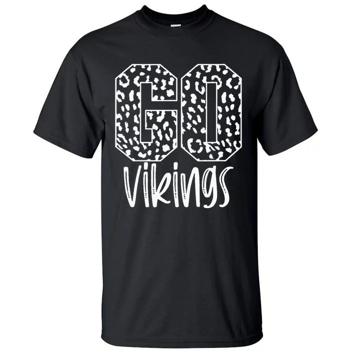 Vikings Team Mascot School Spirit Game Night Tall T-Shirt