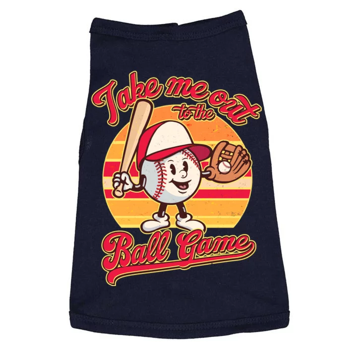 Vintage Take Me Out To The Ball Game Mascot Doggie Tank