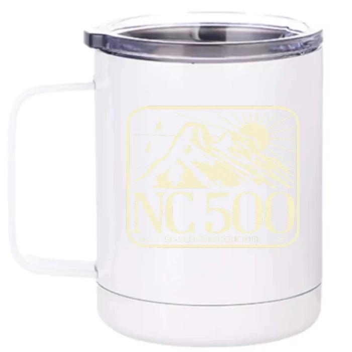 Vintage The Nc500 Scotland Route The North Coast Highlands Front & Back 12oz Stainless Steel Tumbler Cup