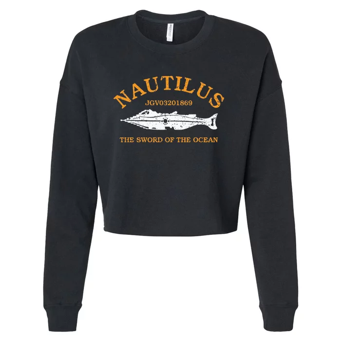 Vintage The Nautilus Cropped Pullover Crew