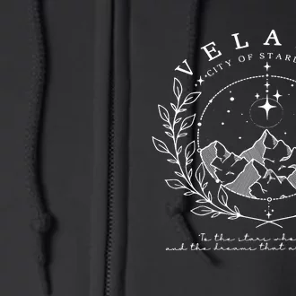 Velaris The Night Court Full Zip Hoodie