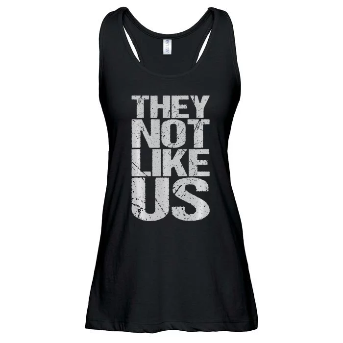 Vintage They Not Like Us Ov Hoe Ov Ho Ladies Essential Flowy Tank