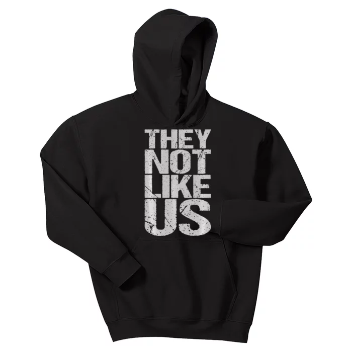 Vintage They Not Like Us Ov Hoe Ov Ho Kids Hoodie