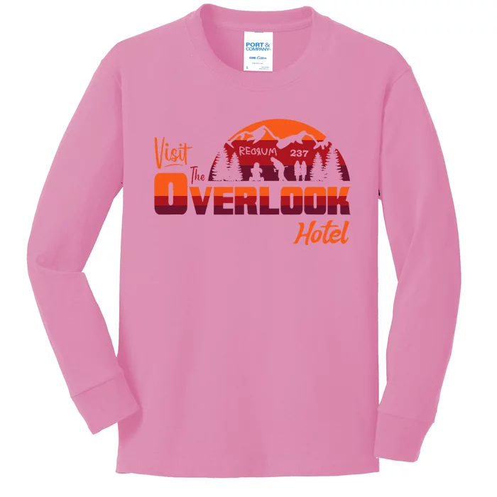 Visit The Overlook Hotel The Vacation You Deserve Kids Long Sleeve Shirt