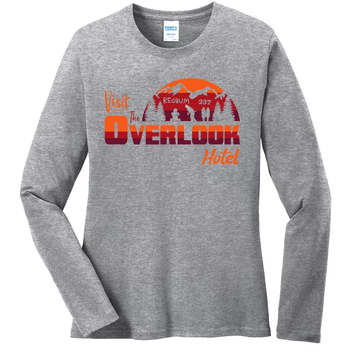 Visit The Overlook Hotel The Vacation You Deserve Ladies Long Sleeve Shirt