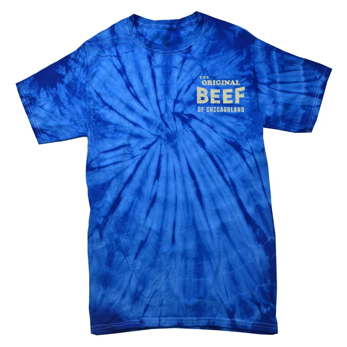 Vintage The Original Beef Of Chicagoland 2017 Tee Tie-Dye T-Shirt