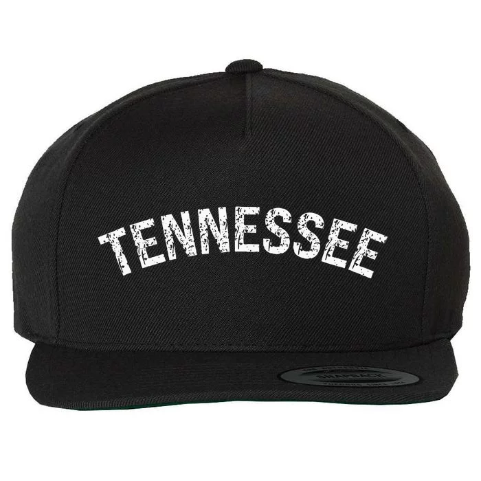 Vintage Tennessee Orange Wool Snapback Cap