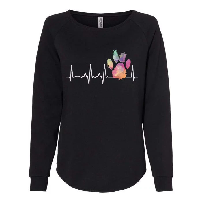 Vet Tech Paw Heartbeat Vet Tech Week Womens California Wash Sweatshirt