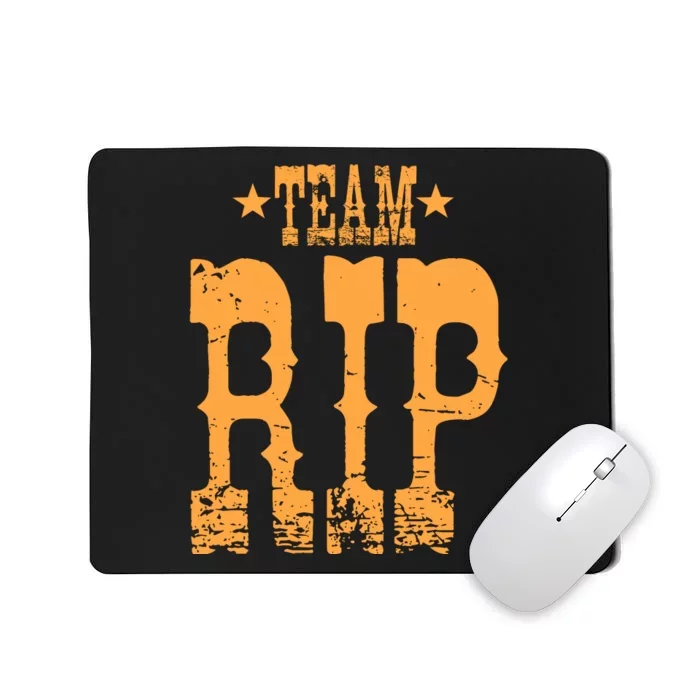 Vintage Team RIP Mousepad