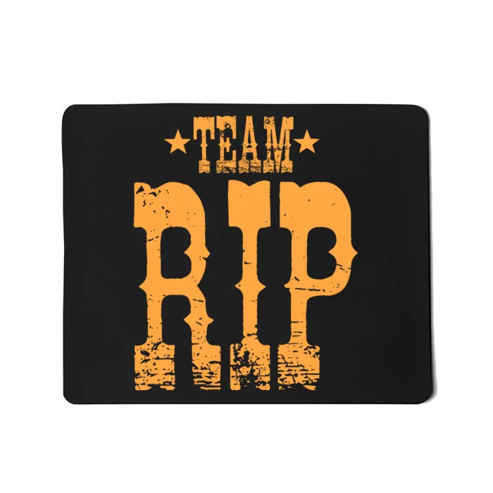 Vintage Team RIP Mousepad