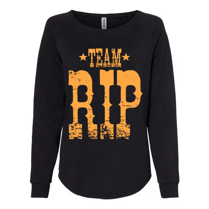 Vintage Team RIP Womens California Wash Sweatshirt