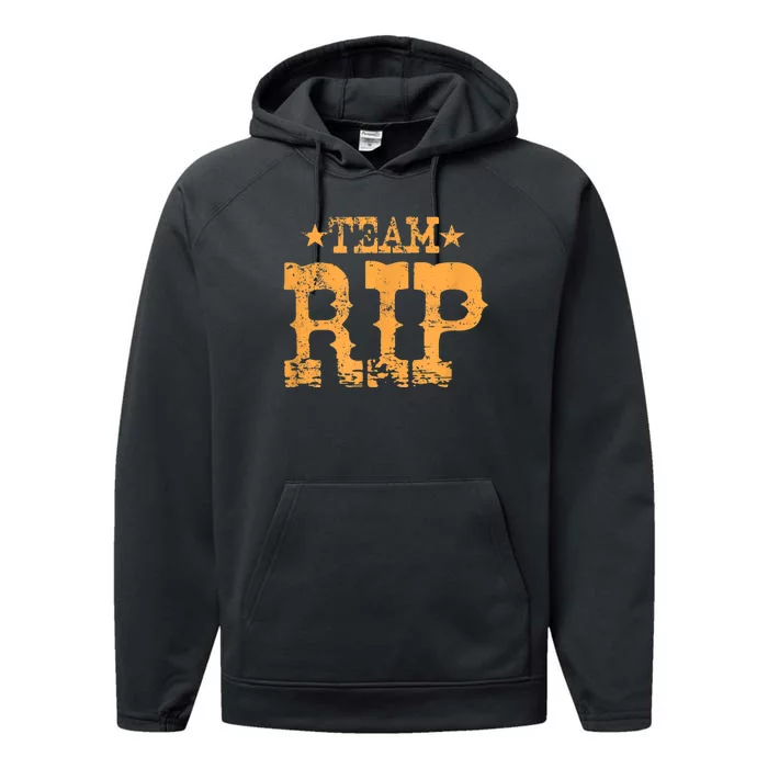 Vintage Team RIP Performance Fleece Hoodie