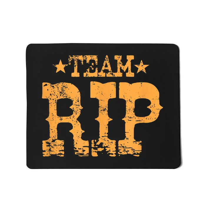 Vintage Team RIP Mousepad