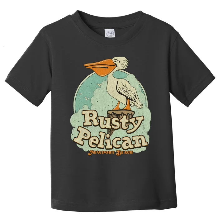 Vintage The Rusty Pelican 1972 Newport Beach Toddler T-Shirt