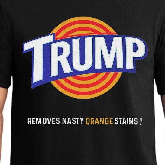 Vote Trump Removes Nasty Orange Stains Funny Pajama Set