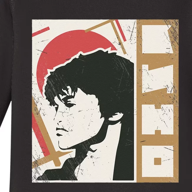 Viktor Tsoi Rock Musician Russia Cinema USSR Baby Long Sleeve Bodysuit