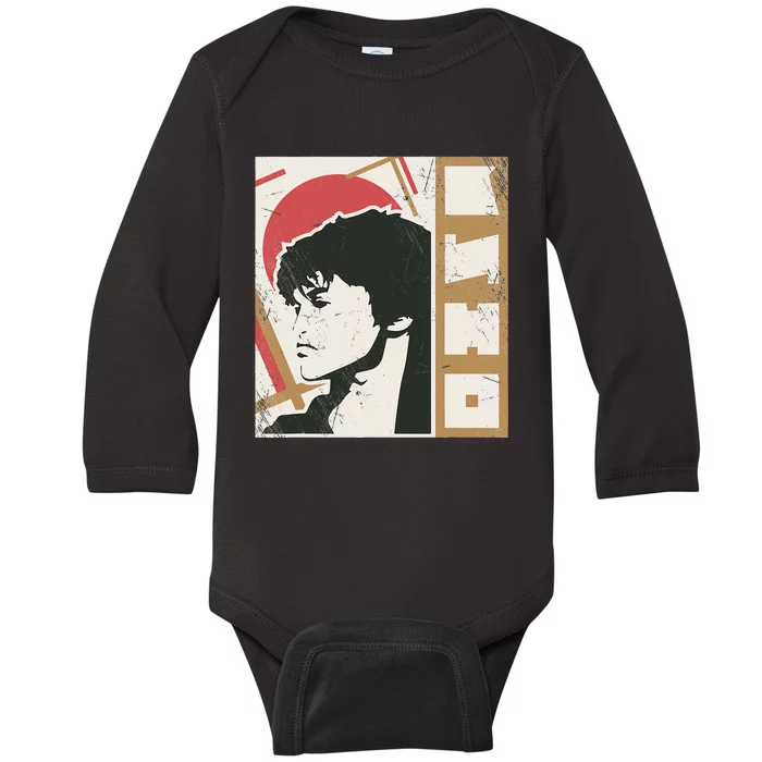 Viktor Tsoi Rock Musician Russia Cinema USSR Baby Long Sleeve Bodysuit