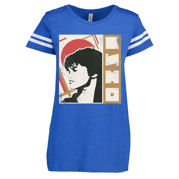 Viktor Tsoi Rock Musician Russia Cinema USSR Enza Ladies Jersey Football T-Shirt