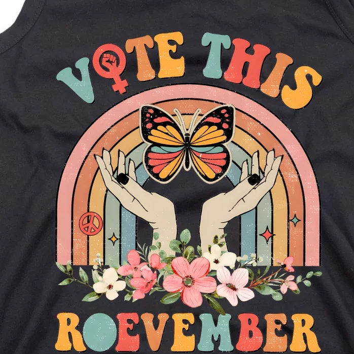 Vote This Roevember Roe Roe Roe Feminist Tank Top