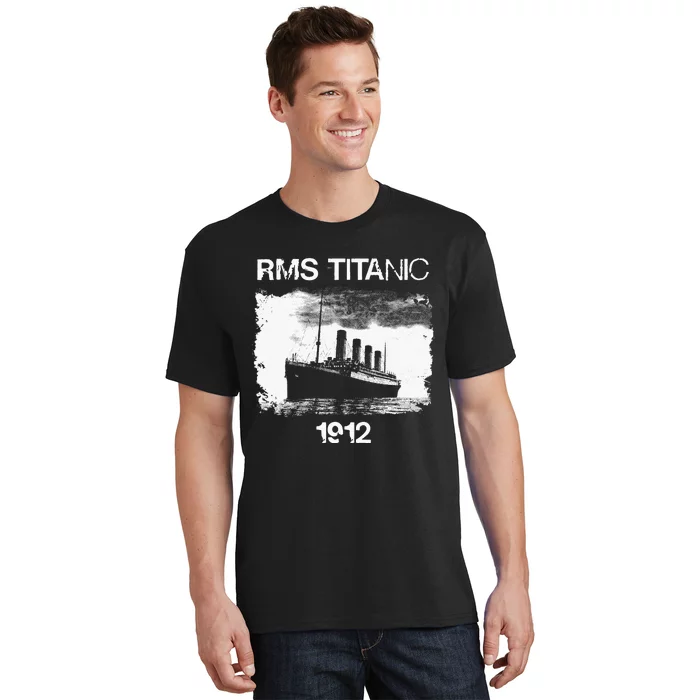 Vintage Titanic Remembrance Day RMS 1912, The Ship of Dreams T-Shirt