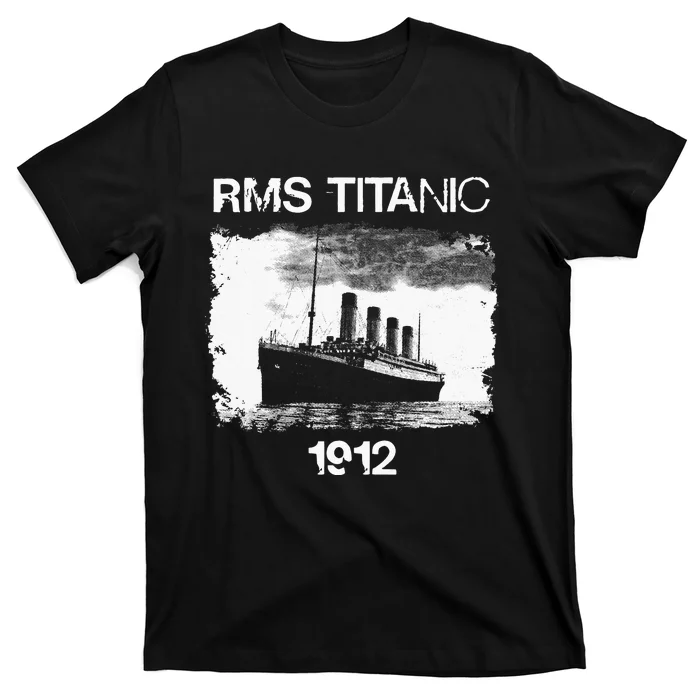 Vintage Titanic Remembrance Day RMS 1912, The Ship of Dreams T-Shirt