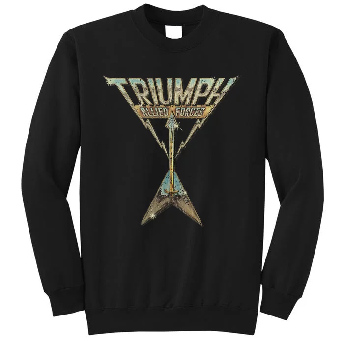 Vintage Triumph Retro Allied Forces Bass Music Instrument Sweatshirt