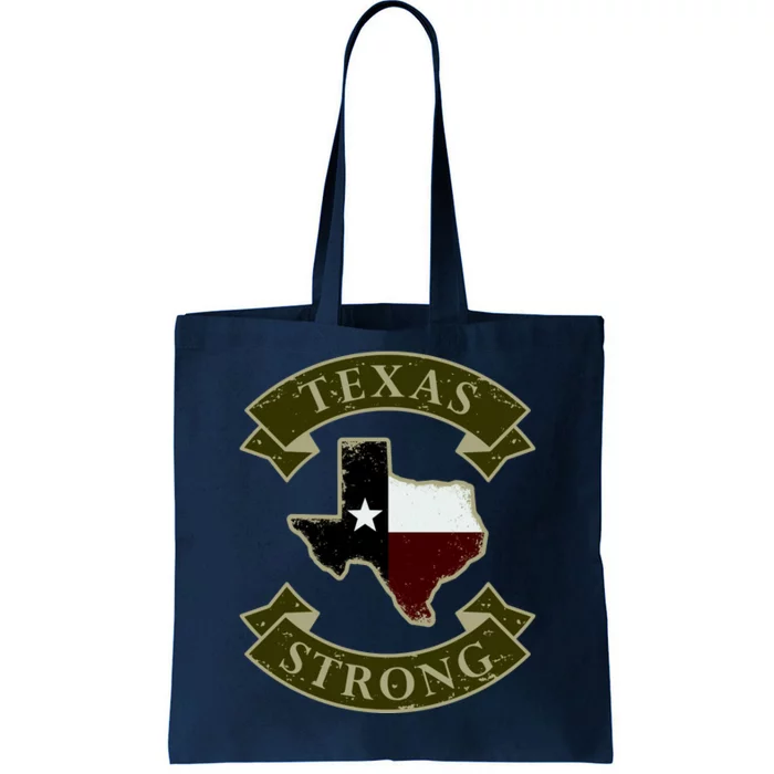 Vintage Texas Strong Logo Tote Bag