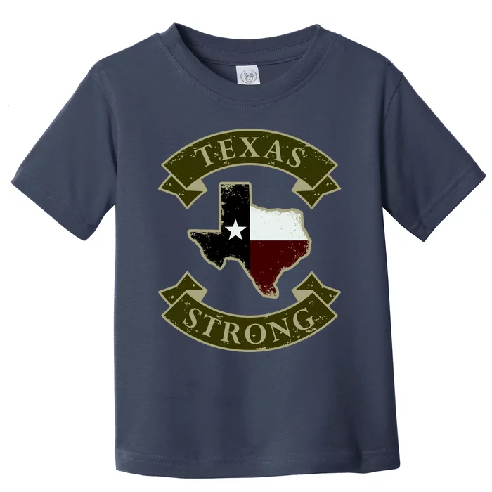 Vintage Texas Strong Logo Toddler T-Shirt