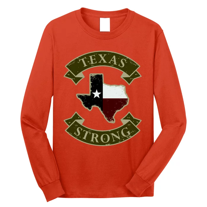 Vintage Texas Strong Logo Long Sleeve Shirt