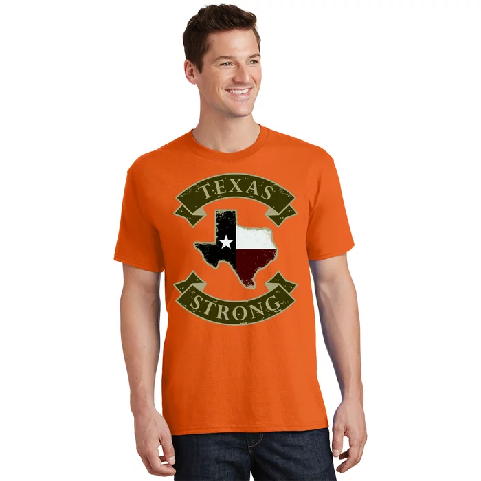 Vintage Texas Strong Logo T-Shirt