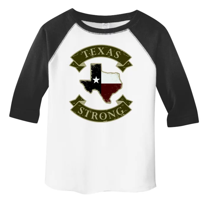 Vintage Texas Strong Logo Toddler Fine Jersey T-Shirt