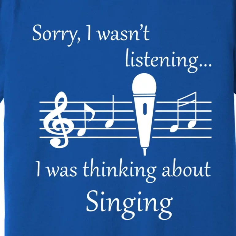 Voice Trainer Singer Music Teacher Musician Gift Premium T-Shirt