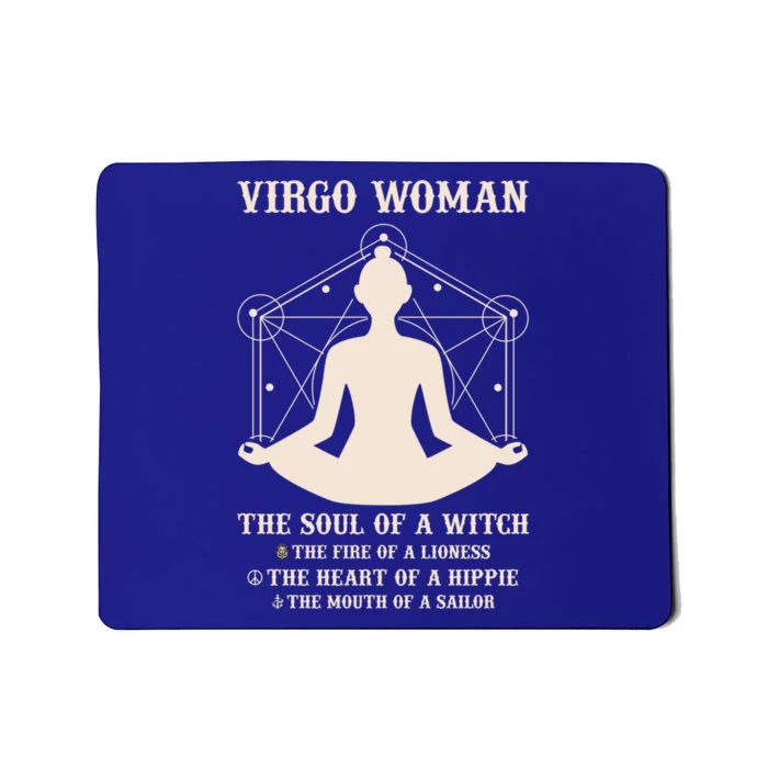 Virgo The Soul Of A Witch Great Gift Mousepad