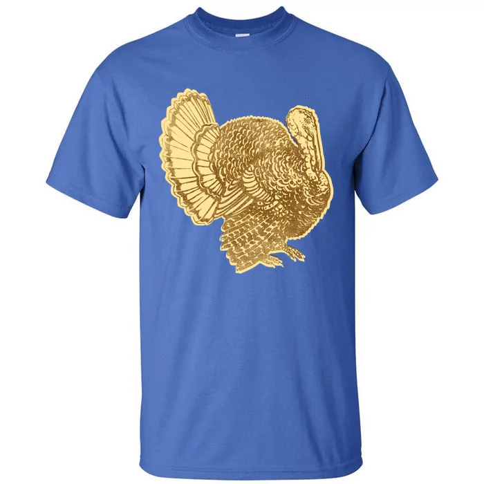 Vintage Thanksgiving Turkey Gift Tall T-Shirt