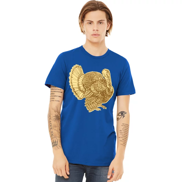 Vintage Thanksgiving Turkey Gift Premium T-Shirt